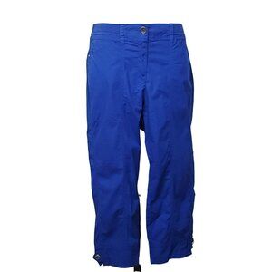 Chicos Capris Size  00 XS Royal Blue